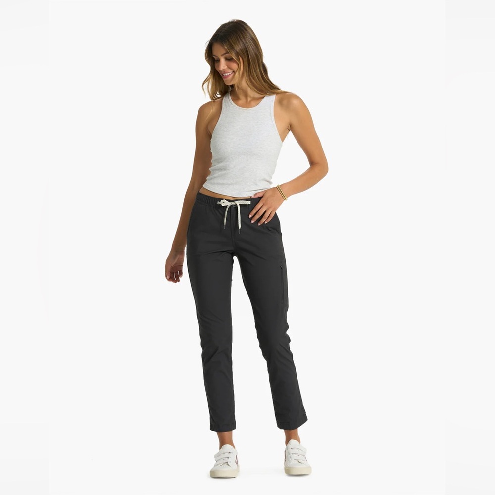 Vuori Womens Ripstop Pant - S - Charcoal